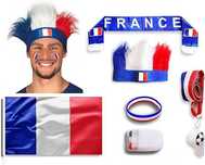 Kit suporter al echipei Franței 6 accesorii