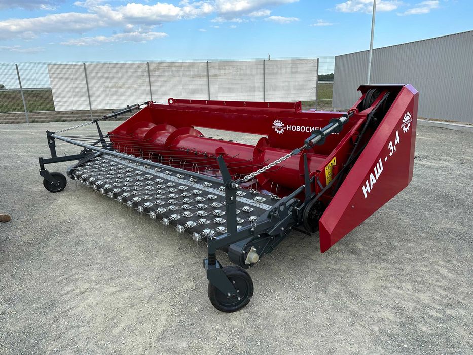 Платформа-подборщик НАШ-3,4 на комбайн Есиль-750/760, New Holland