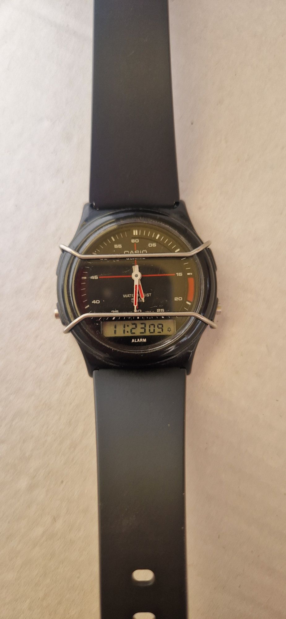 CASIO  AQW-5, made in japan, vintage