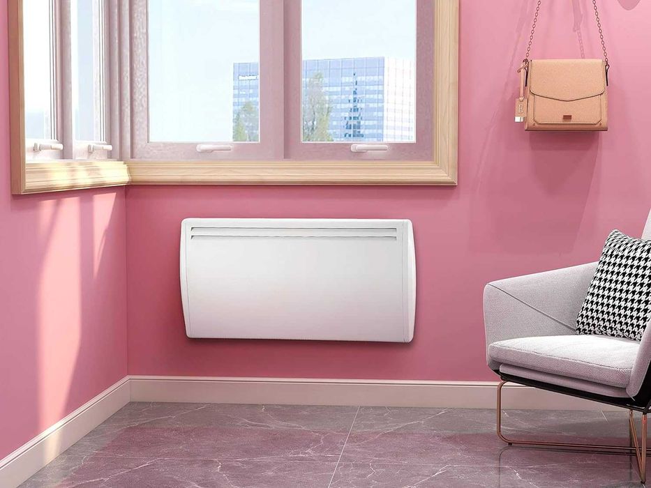 Електрически конвектор за стена 2000 W с дигитален таймер