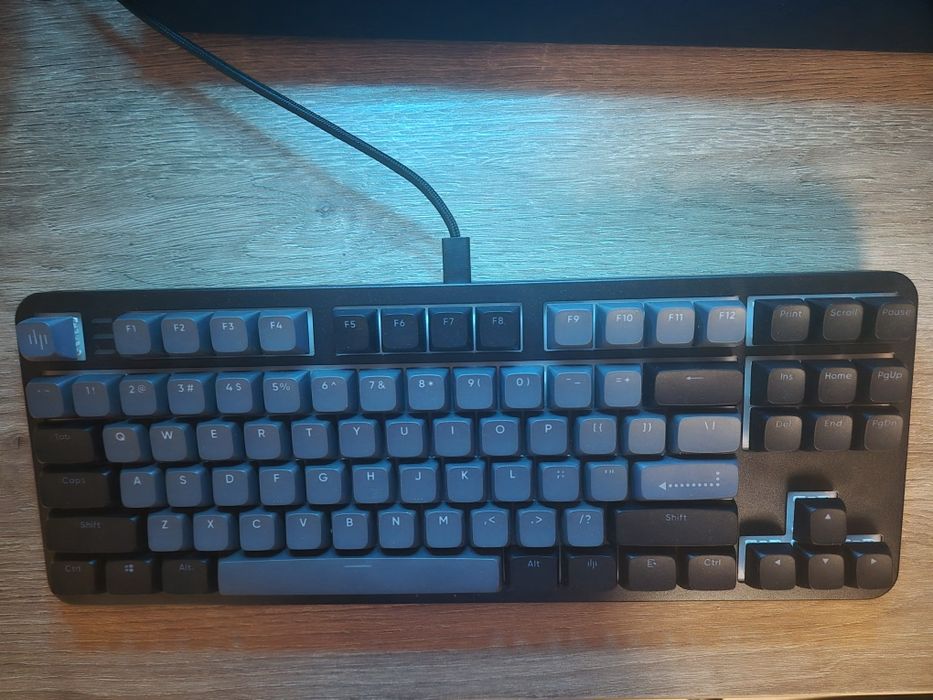 Чисто нова Dark Project ALU87A Midnight геймърска клавиатура