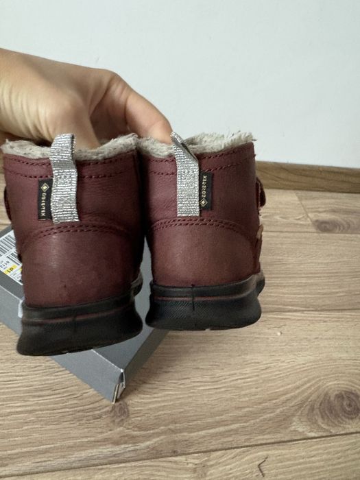 Papucei de iarna din piele, Ecco marimea 25