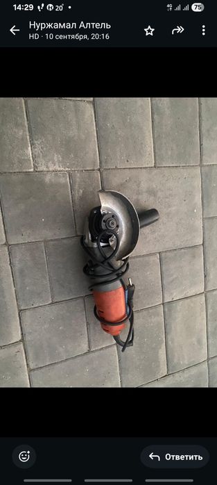 Продам шлифовальный машинка 125 ка