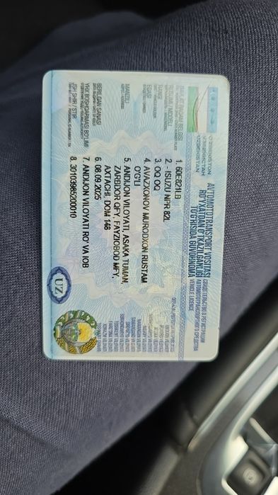Исузи Бинзавоз сотилади мотор бўлган Балонлари 100%