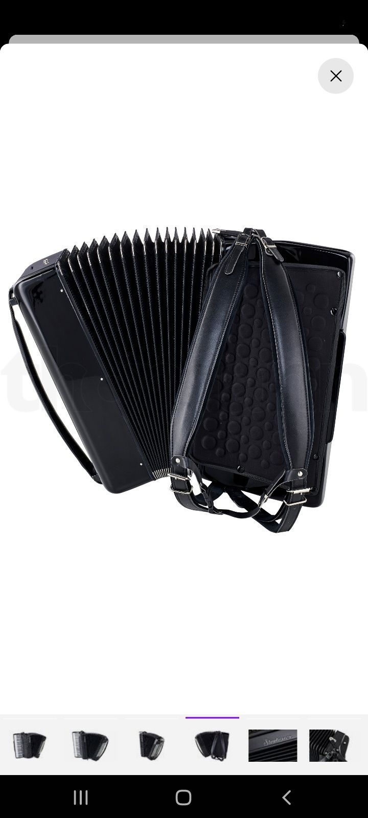 Acordeon StarTone 120 VI Black