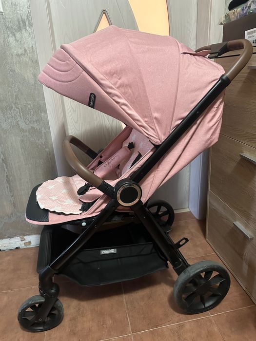 Лятна количка с покривало Chipolino - Ултера, розова