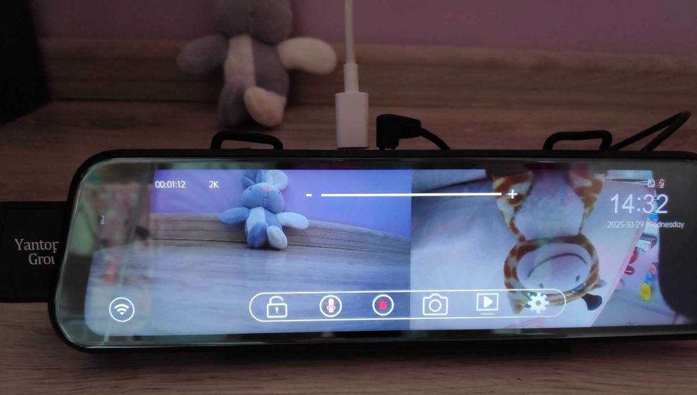 Видеорегистратор E-ACE 2K резолюция