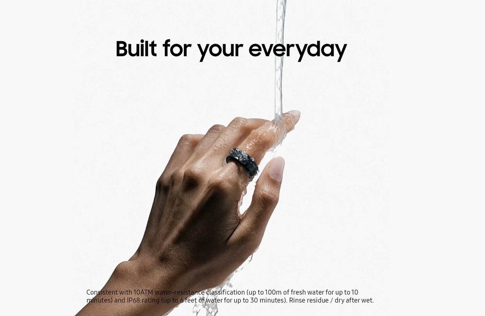 Samsung Galaxy Ring — умное кольцо с Galaxy AI. Есть доставка