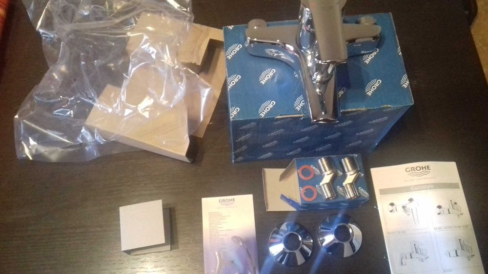 Baterie/robinet monocomandă cadă (vană), GROHE EUROSTYLE 33 591 000