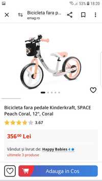 Bicicleta copii kinderkraft