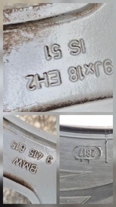 Оригинални джанти БМВ x3 5/120 BMW x3 E70, E83 5x120