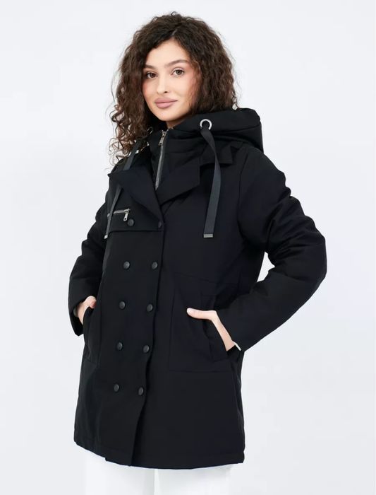 Куртка осень с капюшоном