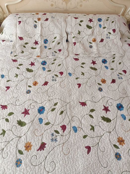 Cuvertură pat bumbac matlasat 240/260.