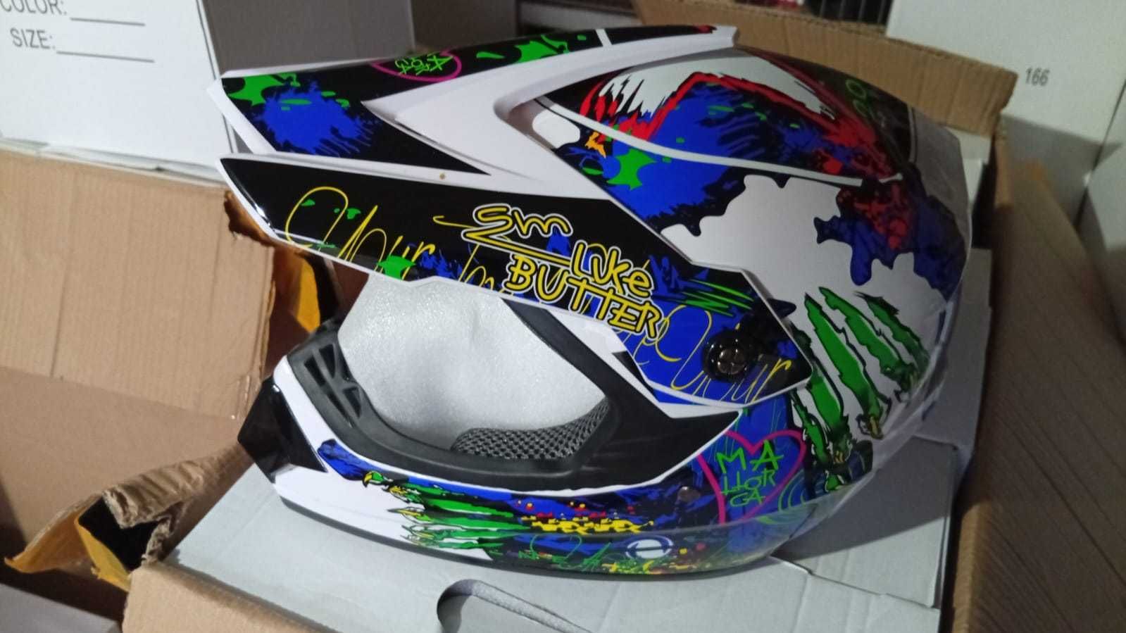 Cască moto cross/enduro