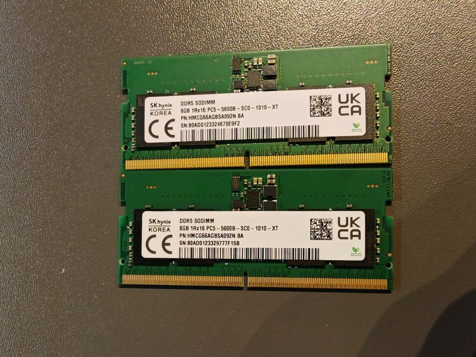 16gb ram ddr5 laptop