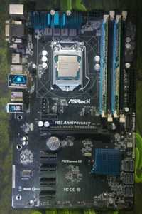 Комплект ASRock H97 Anniversary + Intel® Xeon® E3-1265L v3 + 16gb ddr3