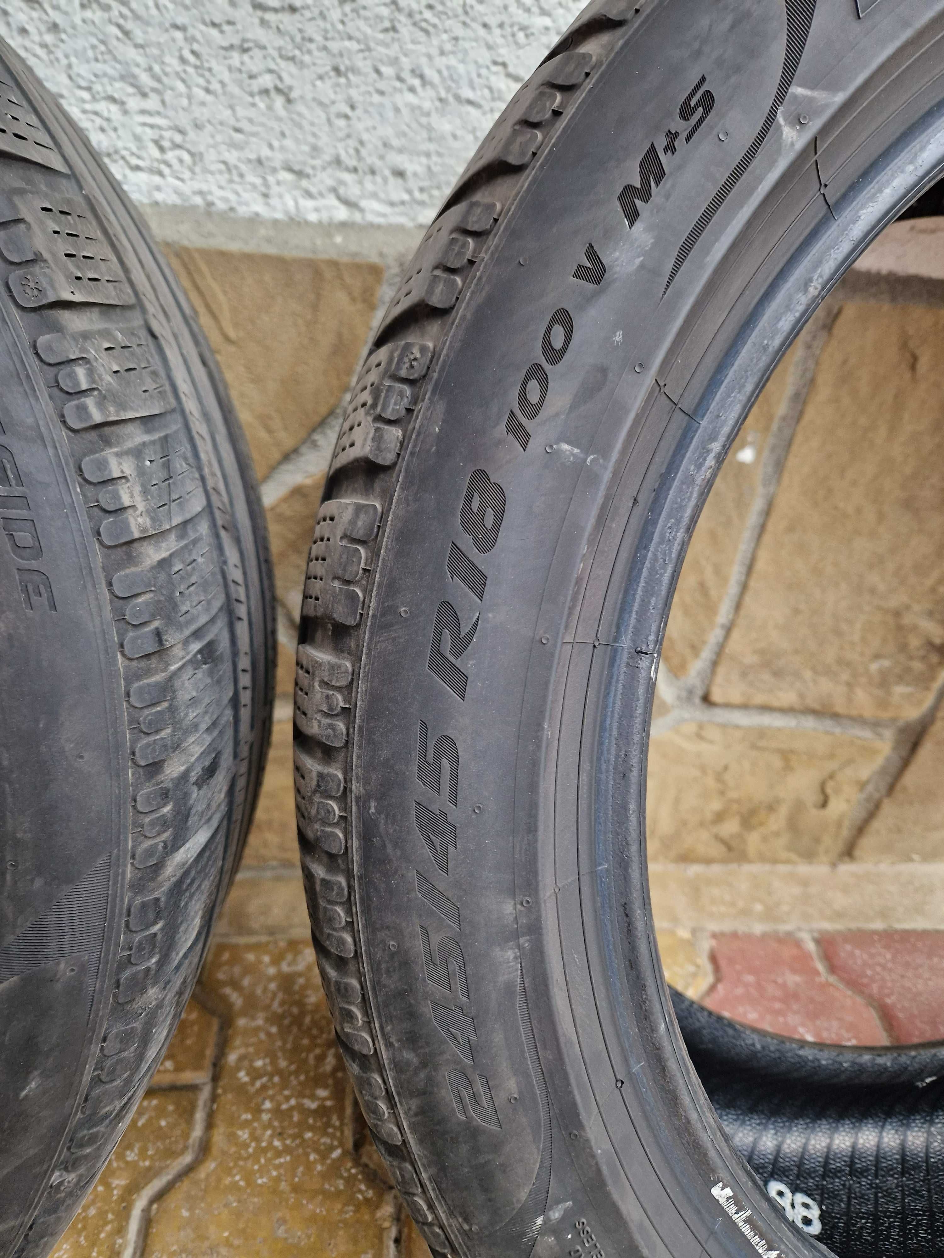 Зимни гуми Pirelli Pzero 245/45 R18 DOT 4519 4 броя