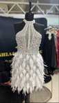 Rochie pene albă