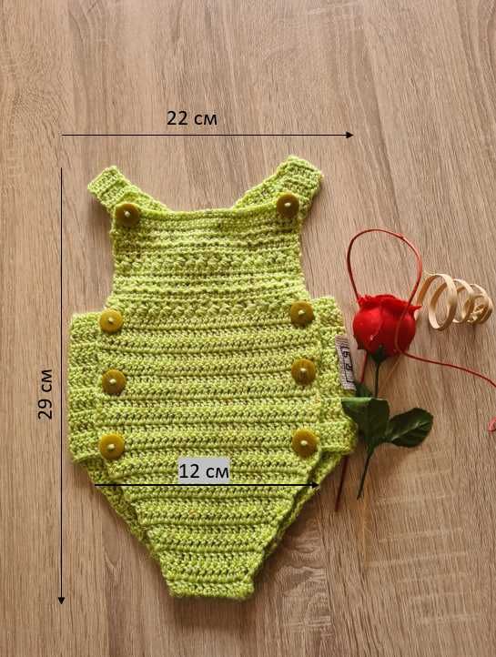 ръчно изработено бебешко кащеризонче от bibolino - baby joy