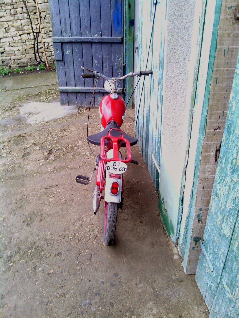 Simson  SR2 с  педали