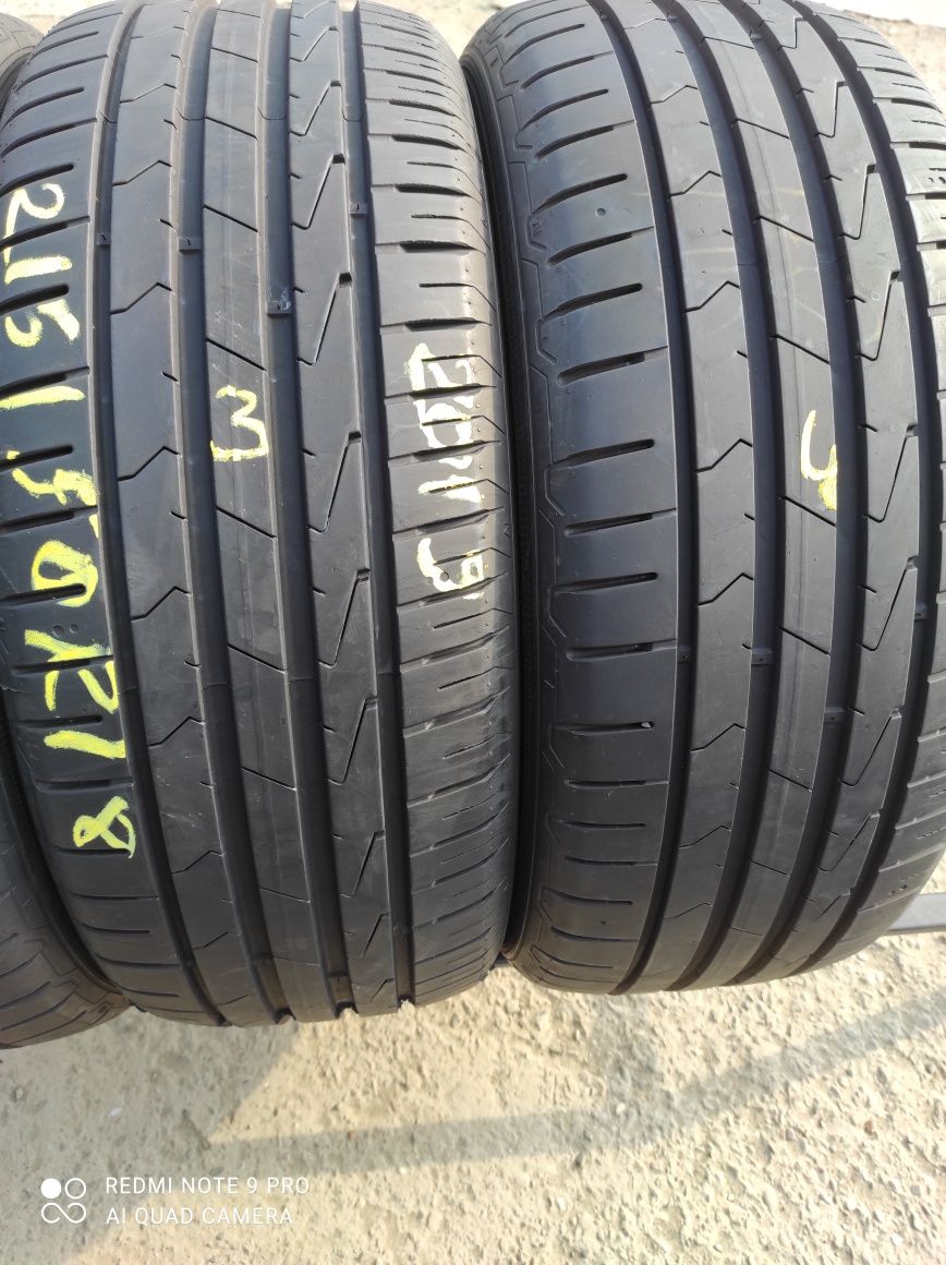 Vând anvelope vara 215/50/18 215/50r18 HANKOK