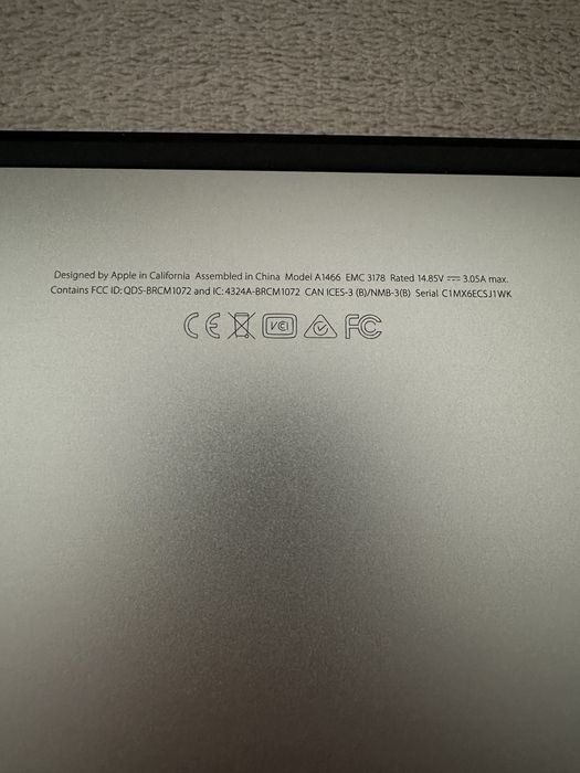 MacBook Air 13” model 2017