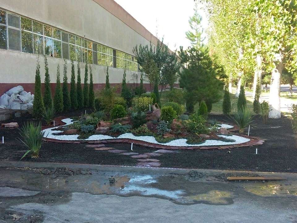 Газон ландшафт киламиз