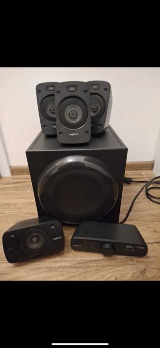 Logitech Z906 5.1 1000w peak, 500w rms, sistem audio boxe pc