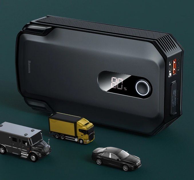 Пусковое устройства Baseus super energy max car jump 2000A 20000mAh