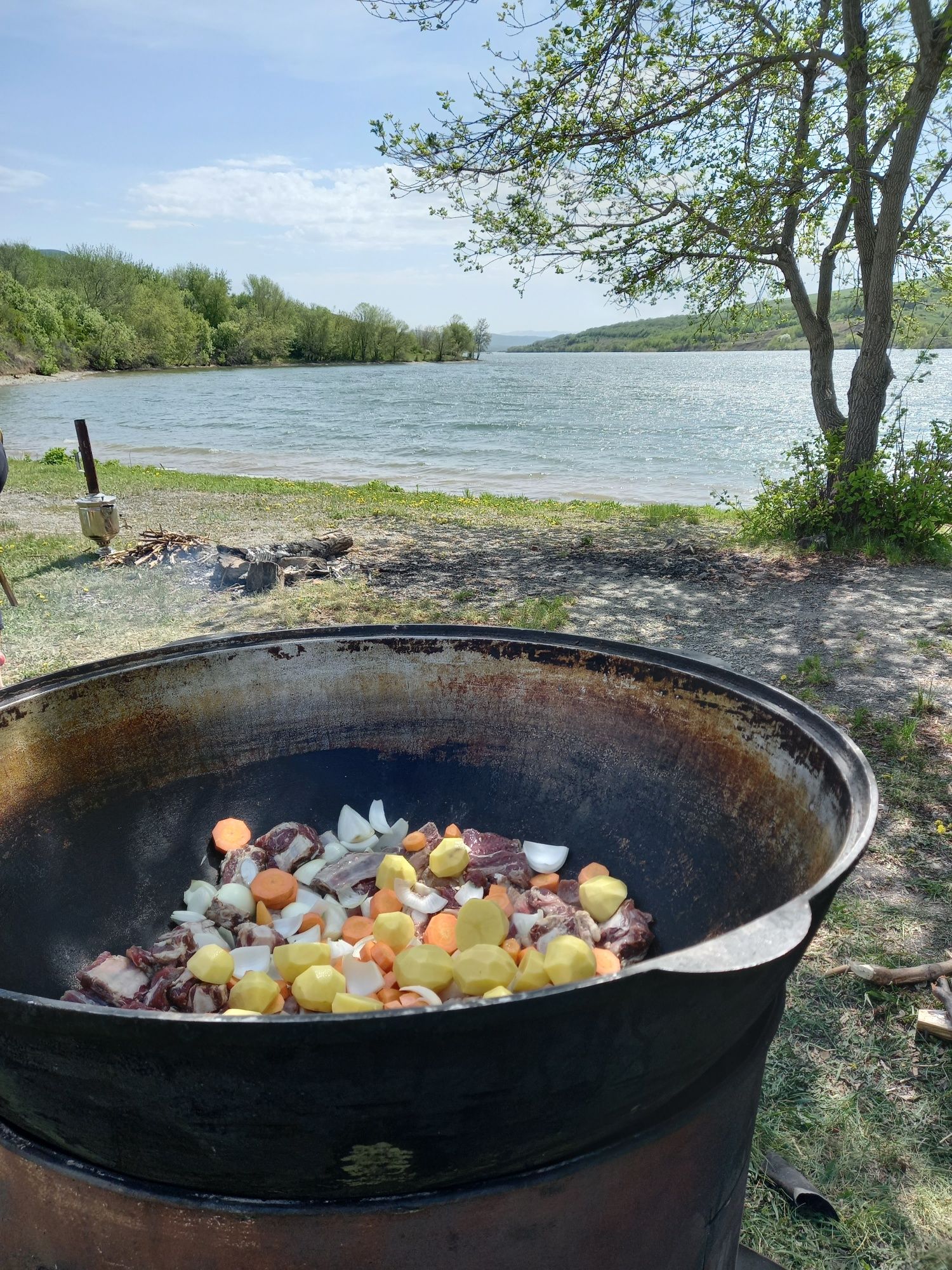 Прокат аренда казан ошак, самовар, титан бойлер