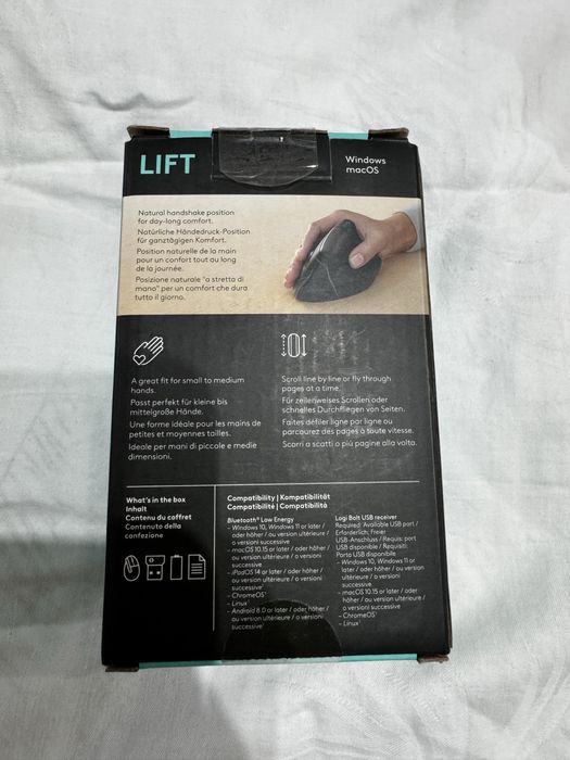 Mouse Logitech Lift Vertical