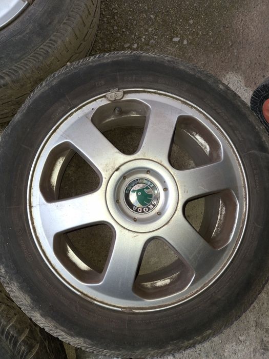 Джанти 15 цола 5×100. Оригинални за шкода  .