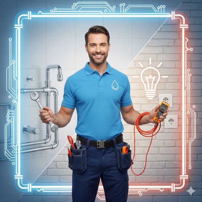 Когда всё сломалось — я уже еду! Электрик / сантехник в Талгаре