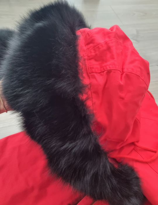 Geaca impermeabila din blană