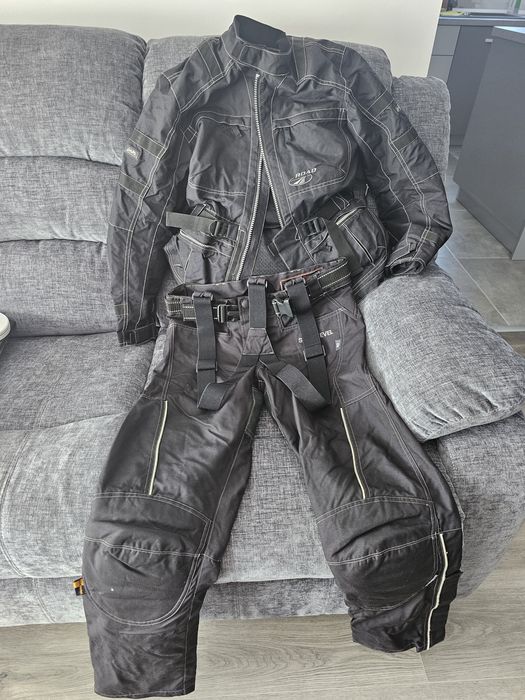 Costum protectie motor culoare negru