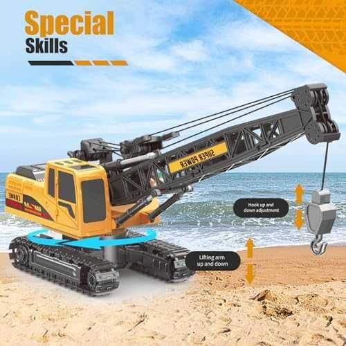 Нов Детски Строителен Кран 1:14 – Реалистичен Модел RC Играчка за деца