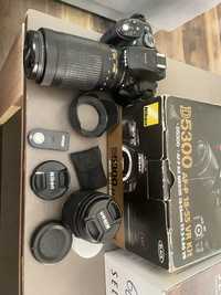 Nikon D5300 в комплект с canon за моментални снимки