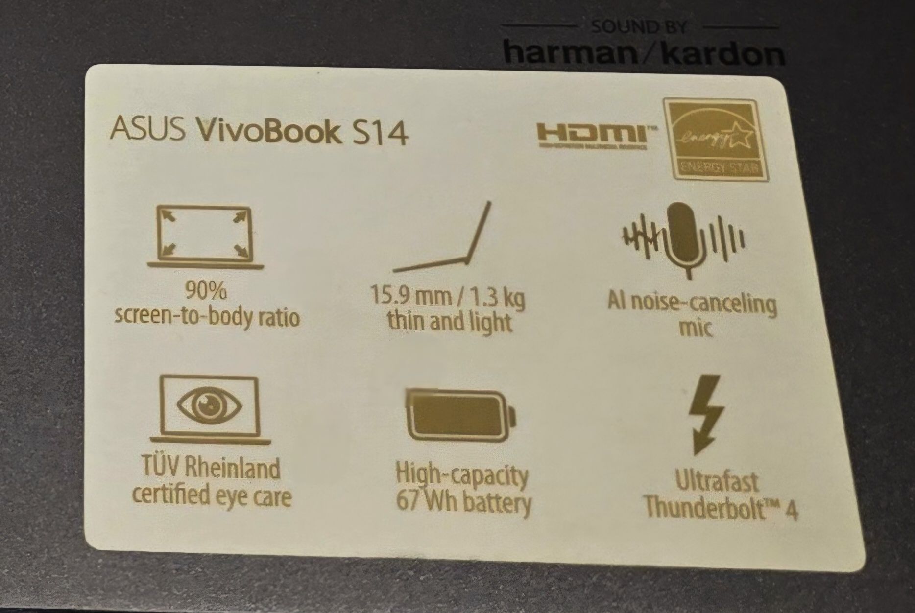 Laptop Asus VivoBook I7-11th evo, Windows 11!