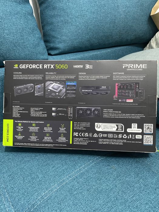 Asus Geforce Rtx 5060 Prime Oc 8Gb GDDR7! Noua Sigilata !