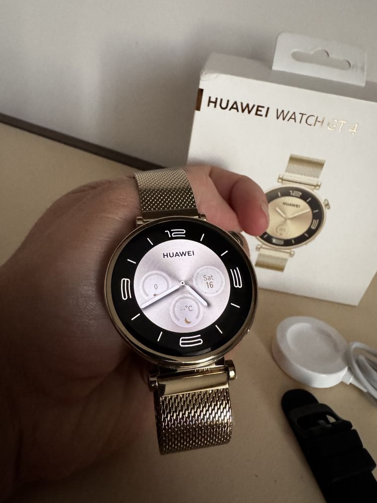 Смарт часовник Huawei GT4 41 mm Gold
