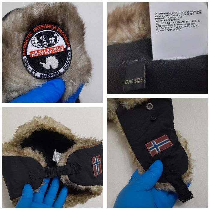 Caciula traditionala ruseasca Napapijri Antarctic Reserch, Ushanka uni