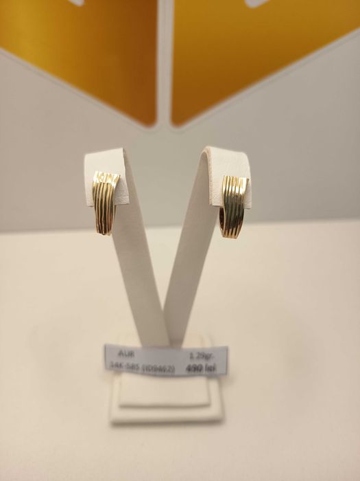 Cercei aur 14 Karate (1.29 grame) ID9462