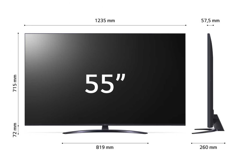 Televizor LG LED 55UR81003LJ, 139 cm, Smart, 4K Ultra HD