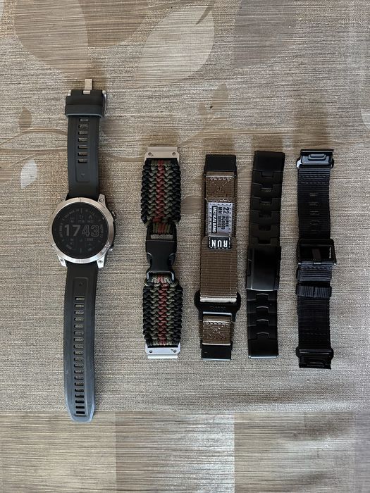 Смарт часовник Garmin Fenix7 standart edition 47mm