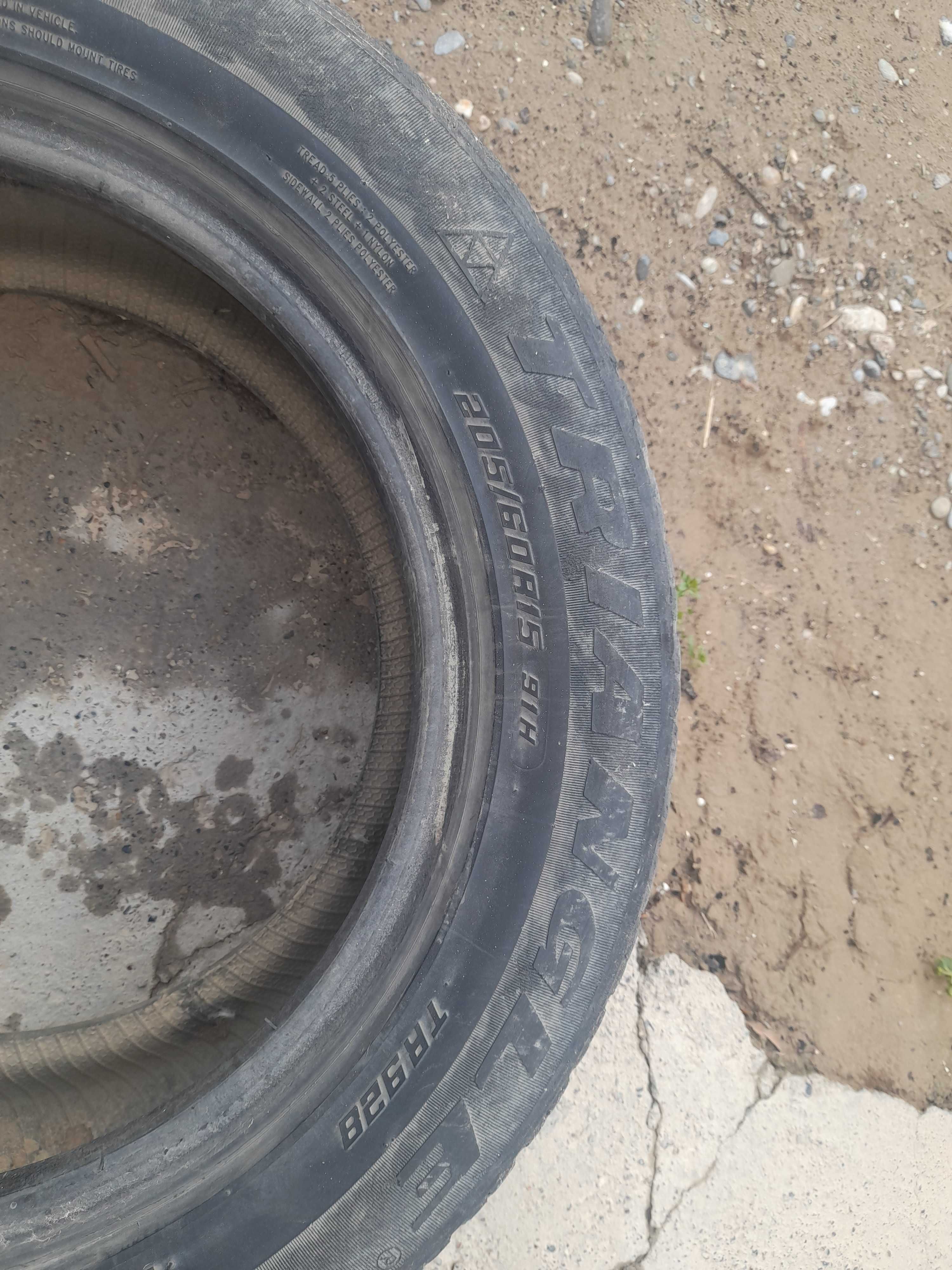 шины мерседес 205/60 R15 Triangle