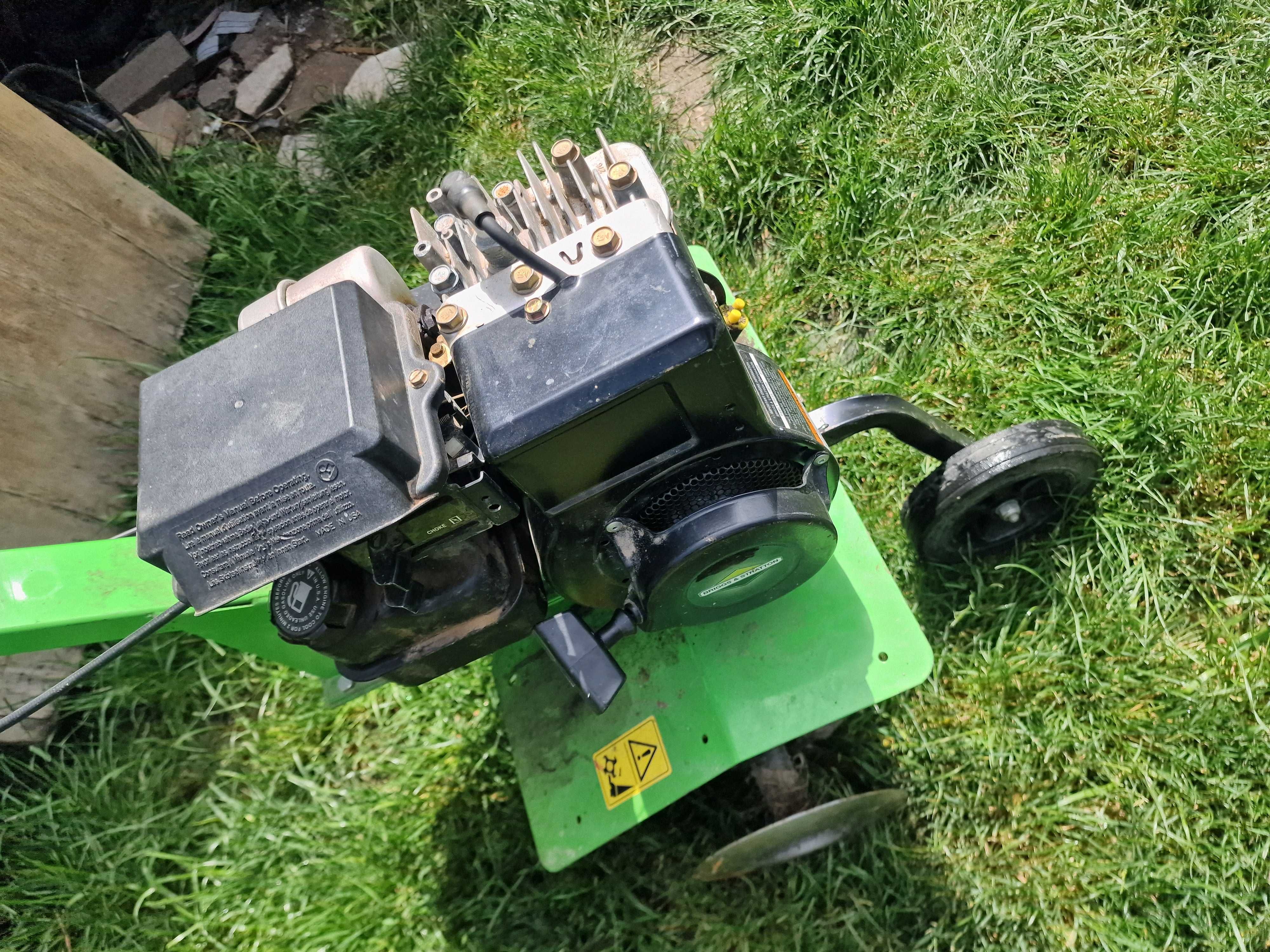 Motocultor VIKIng pe benzina BRIGGS STRATTON 5cp Stare f buna poze rea