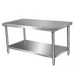 OFERTA Masa de inox cu polita 1500x600x850H 1100 LEI/TVA INCLUS