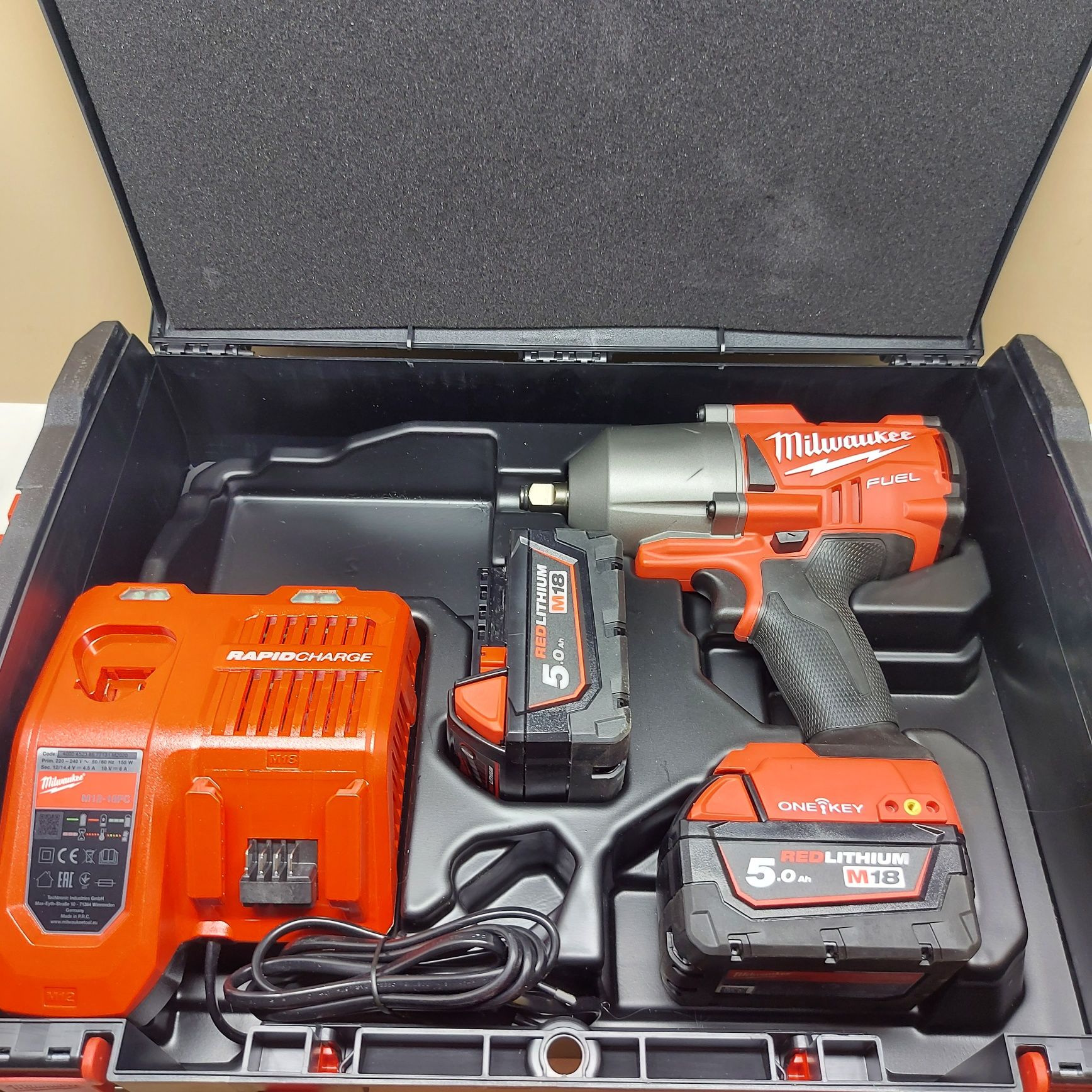 ПРОМОЦИЯ.Нов гайковерт Milwaukee M18 ONEFHIWF12-502X