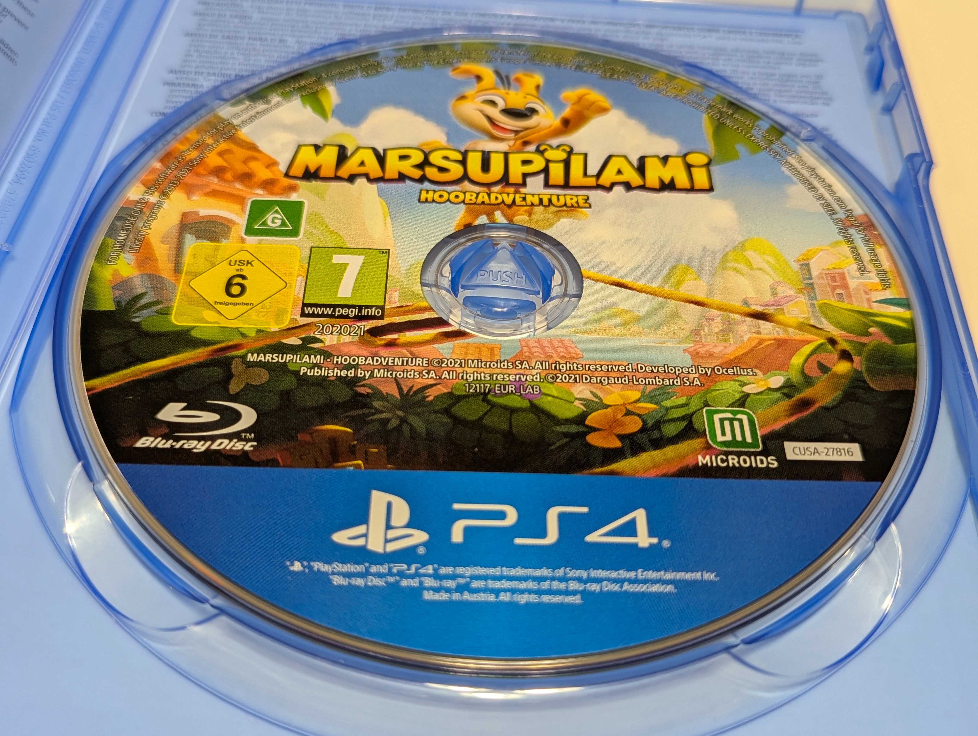 Игра за Ps4 - Marsupilami - hoobadventure