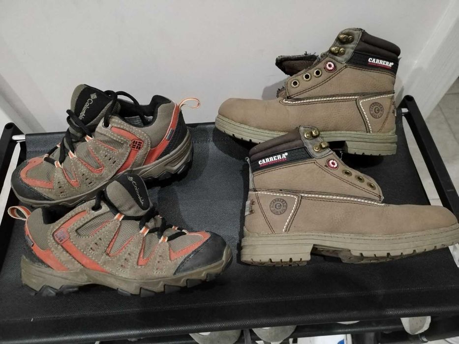 Оригинални детски  туристически обувки Columbia,боти Carrera